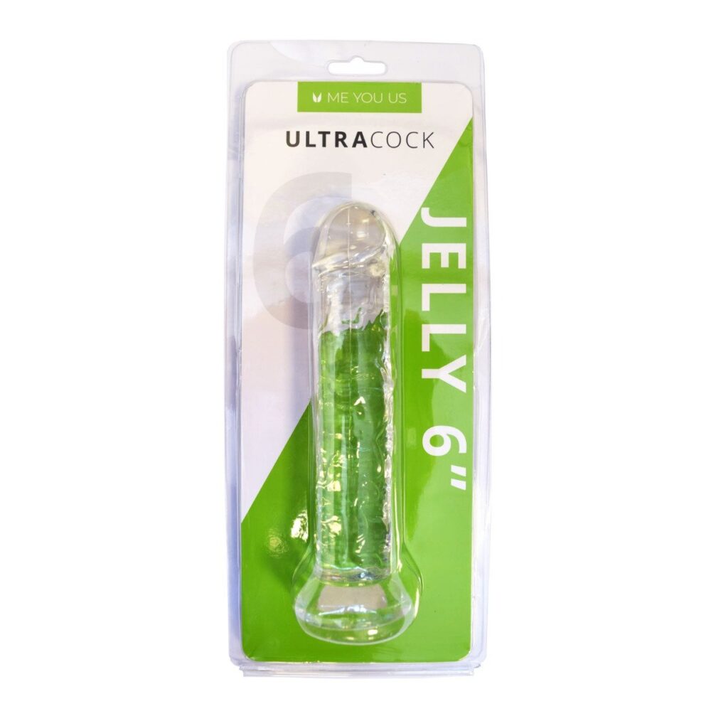 Me You Us Ultracock Clear Jelly 6in Dong