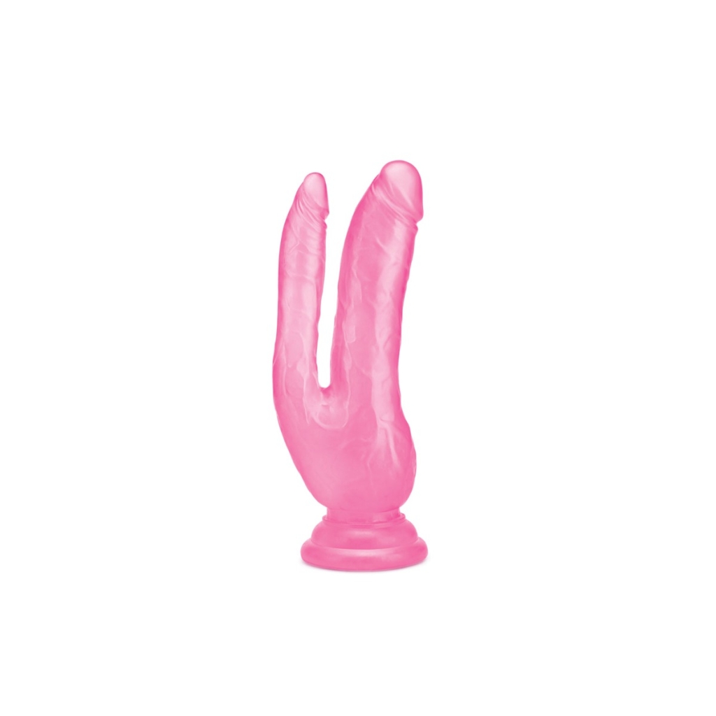 Me You Us Ultracock Pink Jelly 8in Double Penetrator - Image 2