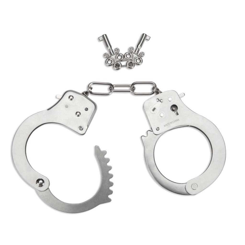 Me You Us Bondage Metal Handcuffs - Image 3