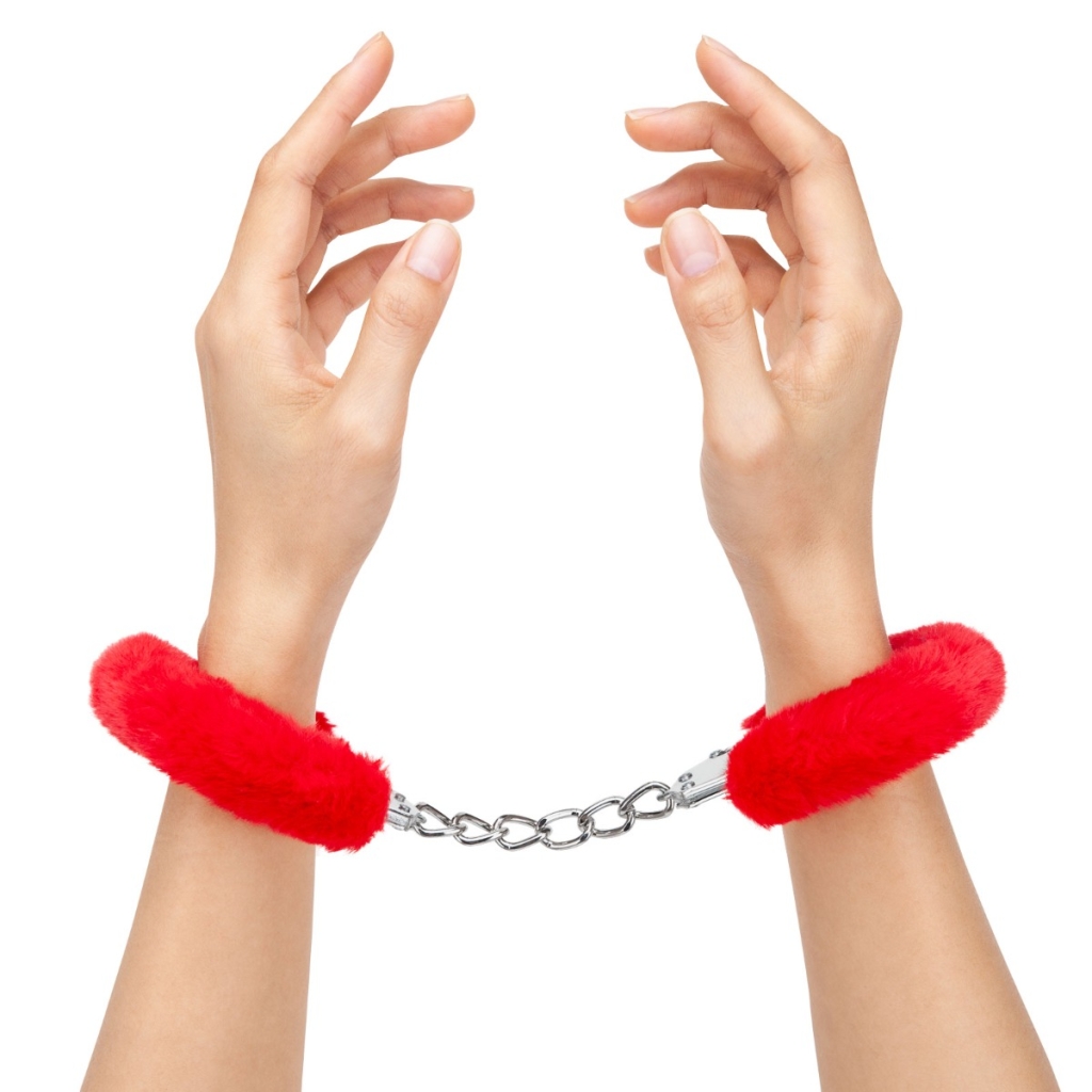 Me You Us Furry Handcuffs Red - Image 3