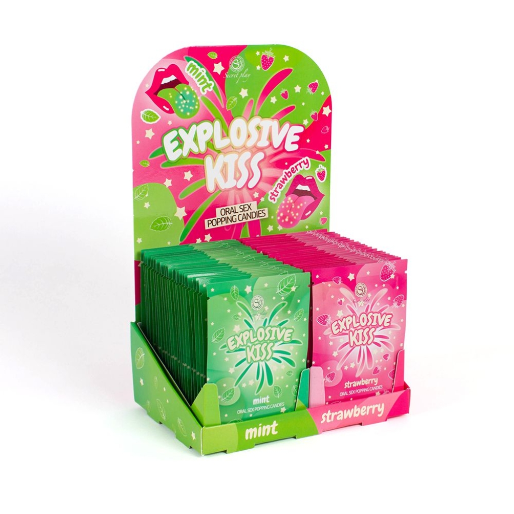 POPPING CANDIES DISPLAY (48 UNITS) (Mix of 2)