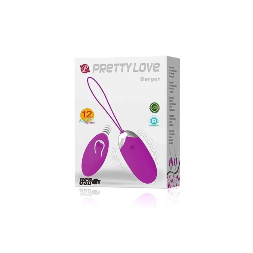 PRETTY LOVE - BERGER EGG 12 function vibrations - Image 4