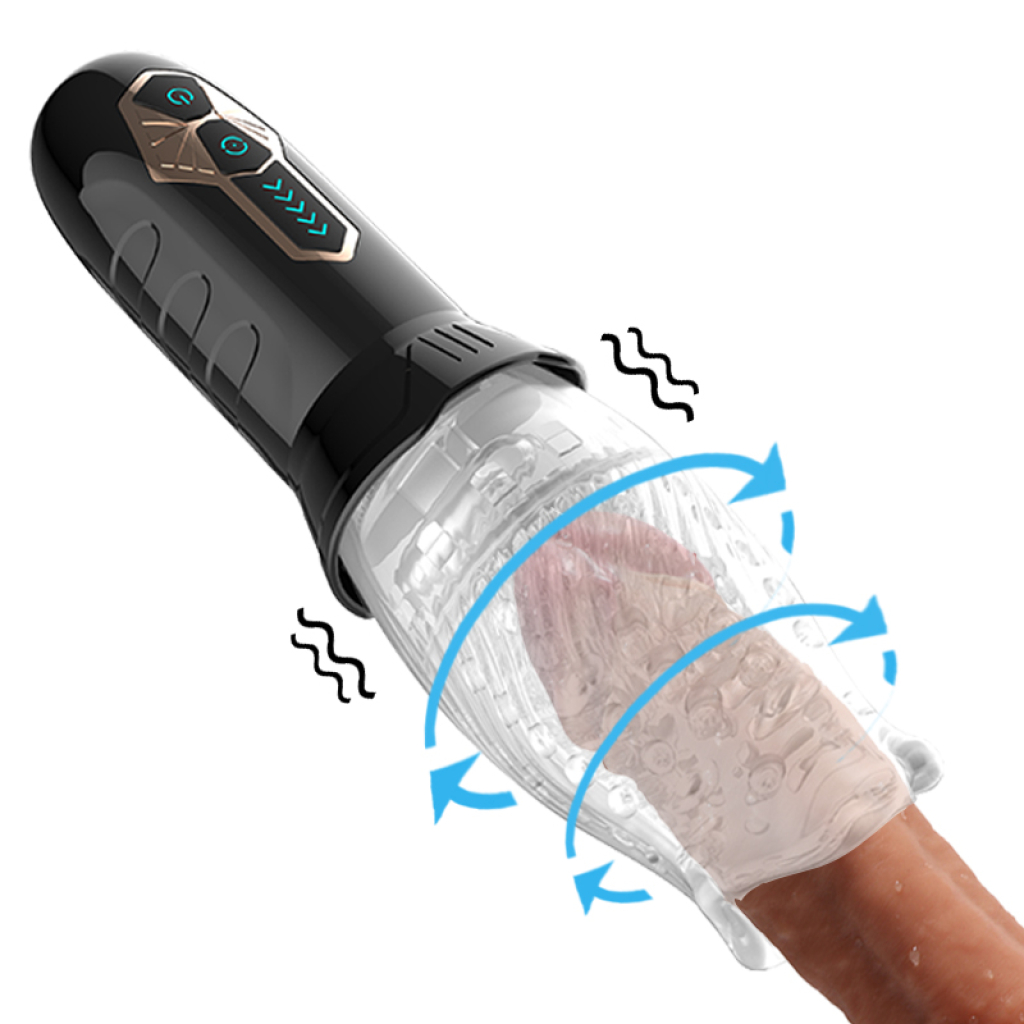 Masturbator - Spinning Machine V 2.0 - USB - 10 + 5 Modes - Image 4