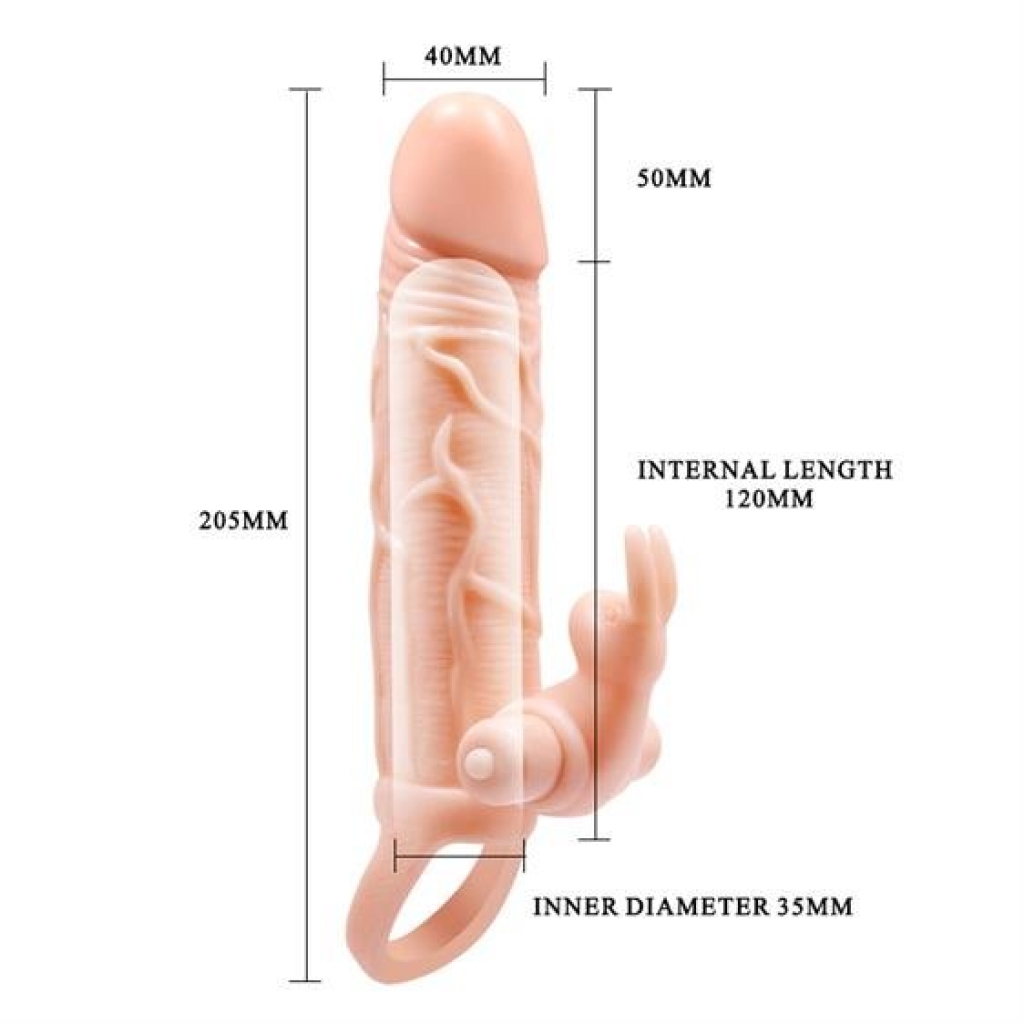 Pretty Love Brave Man Vibro Extension flesh - Image 2