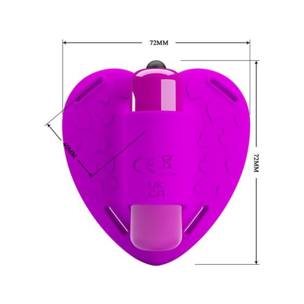 Pretty Love Heartbeat Clitoral Massager - Image 4