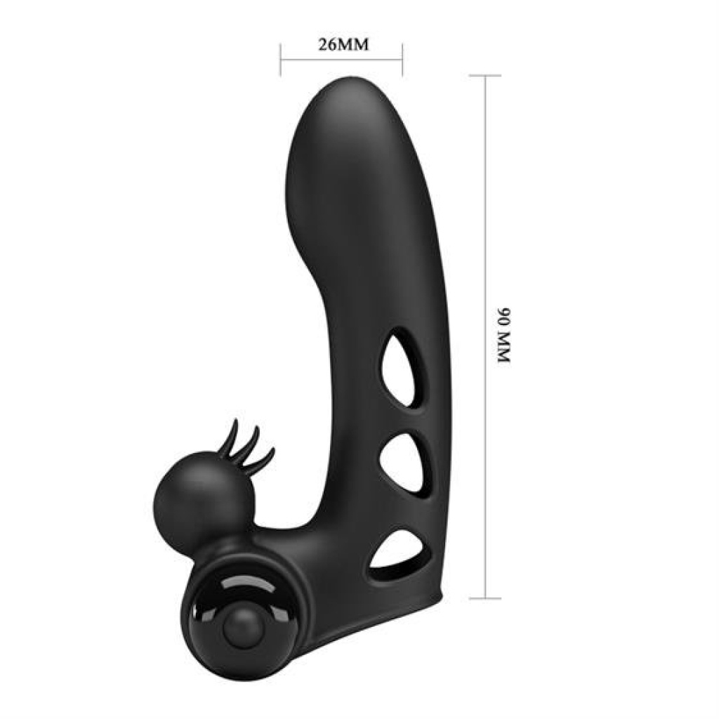 Pretty Love Orlando Honey Finger Vibrator Black - Image 2