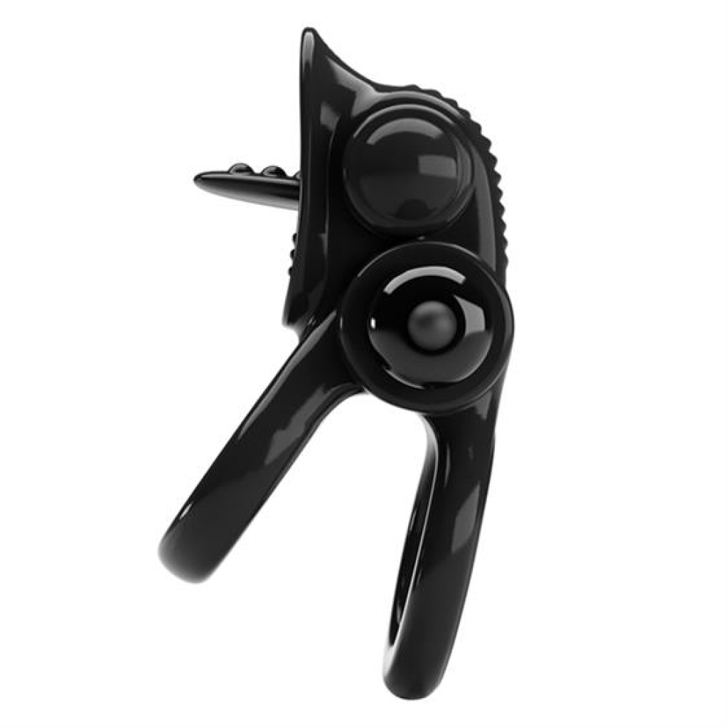 Pretty Love Vibrating Pasionate Cock Ring Black - Image 3