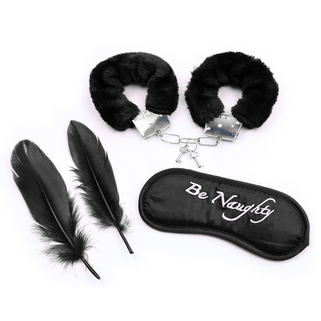 Fetish Fever - Bondage Set - 4 pieces - Black - Image 3