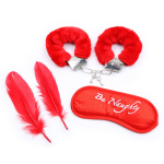 Fetish Fever - Bondage Set - 4 pieces - Red - Image 3