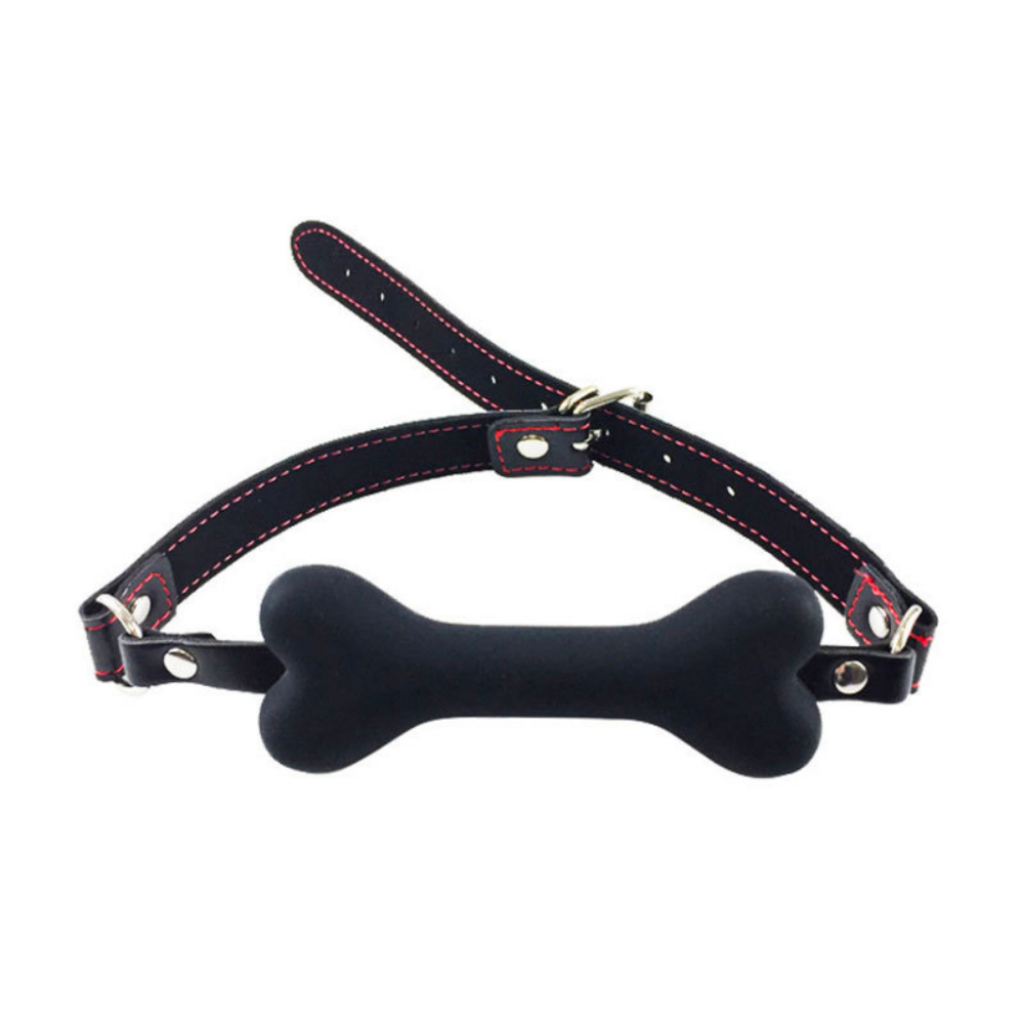 Fetish Fever - Bone Gag - Black - Image 3