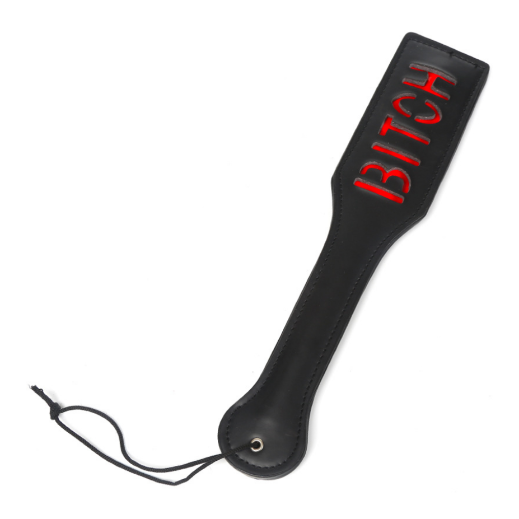Fetish Fever - Paddle - Bitch - Black - Image 3