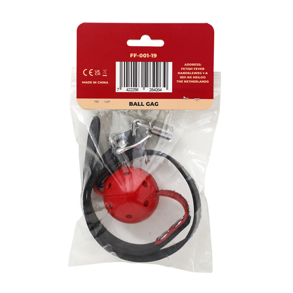 Fetish Fever - Ball Gag - Red - Image 2
