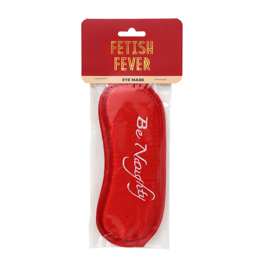 Fetish Fever - Eye Mask - Be Noughty - Red