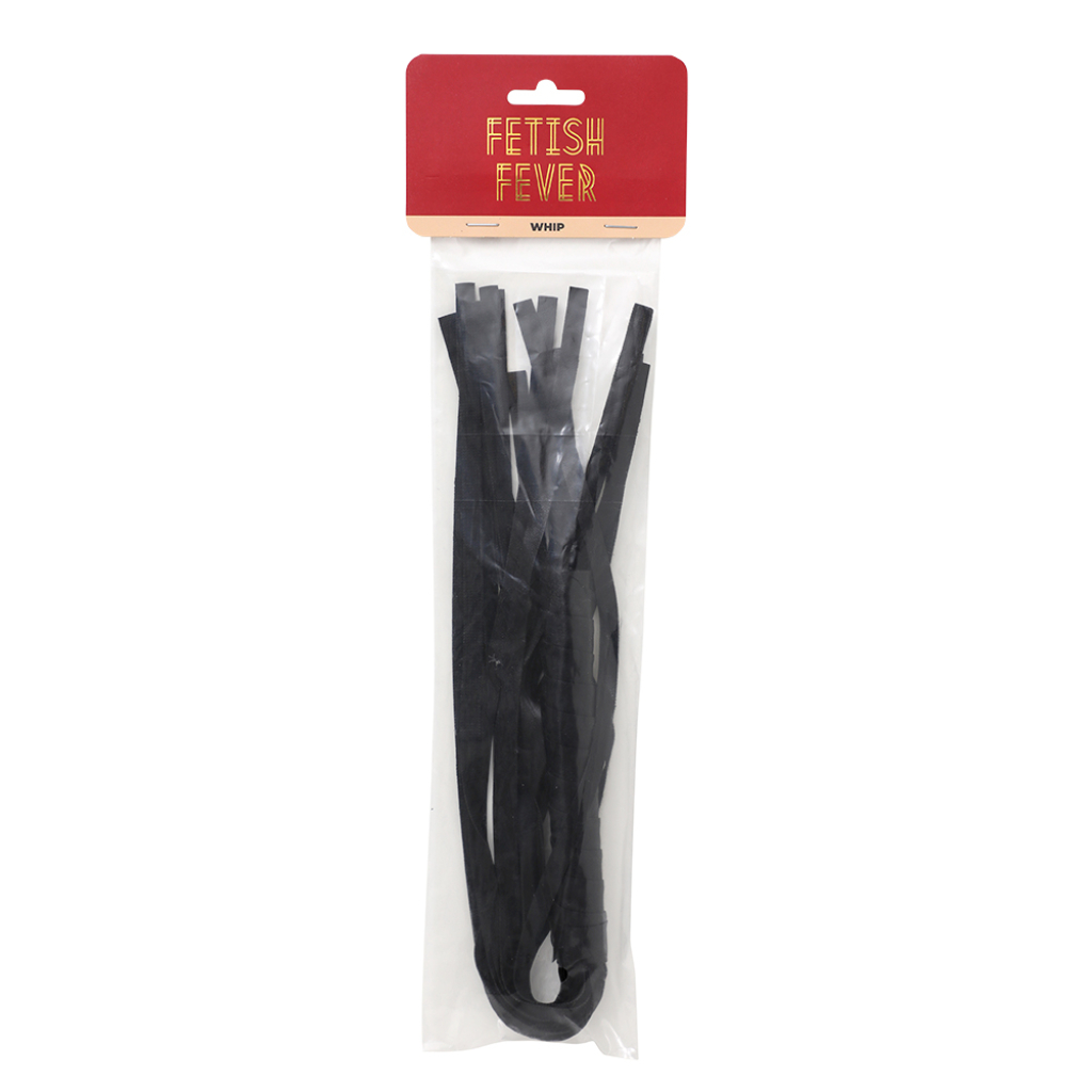 Fetish Fever - Velvet Whip - Black