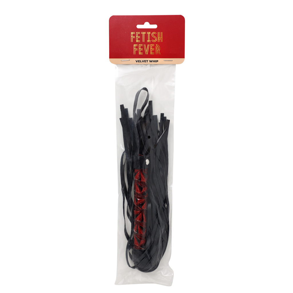 Fetish Fever - Velvet Whip - Red