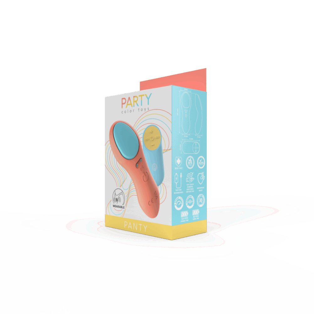 Panty vibrator with coral usb control