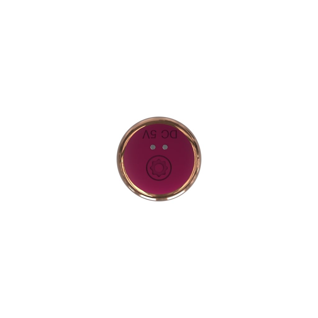 Sweet Bomb Tappered Plug - USB - With App - Rose - Image 4