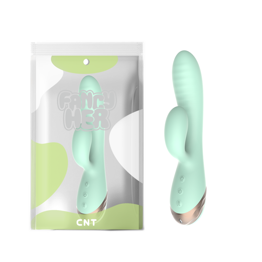 Naughty Hon Inflatable Vibrator - USB - Blue