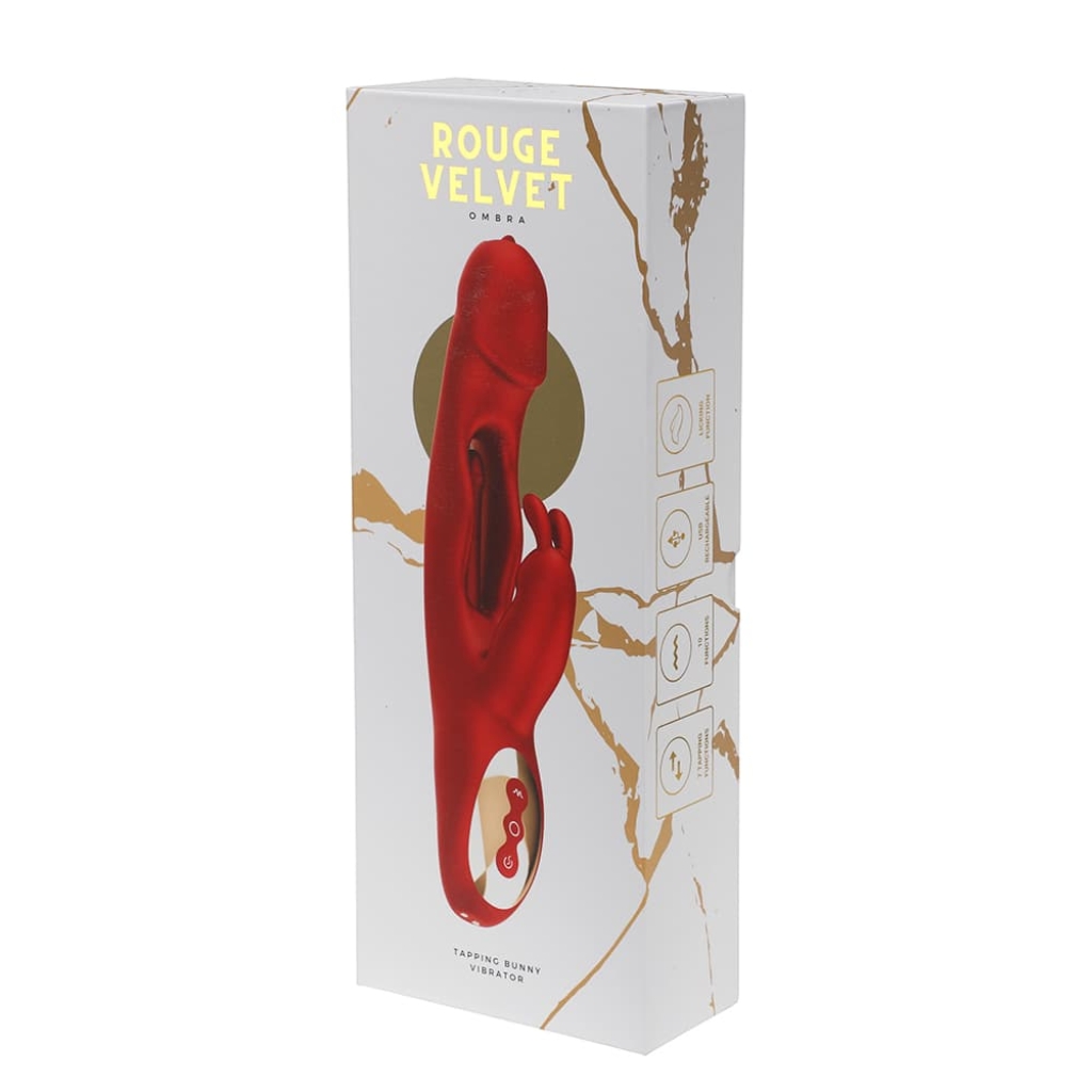 Rouge Velvet - Ombra - USB Bunny Licking + Tapping Vibrator