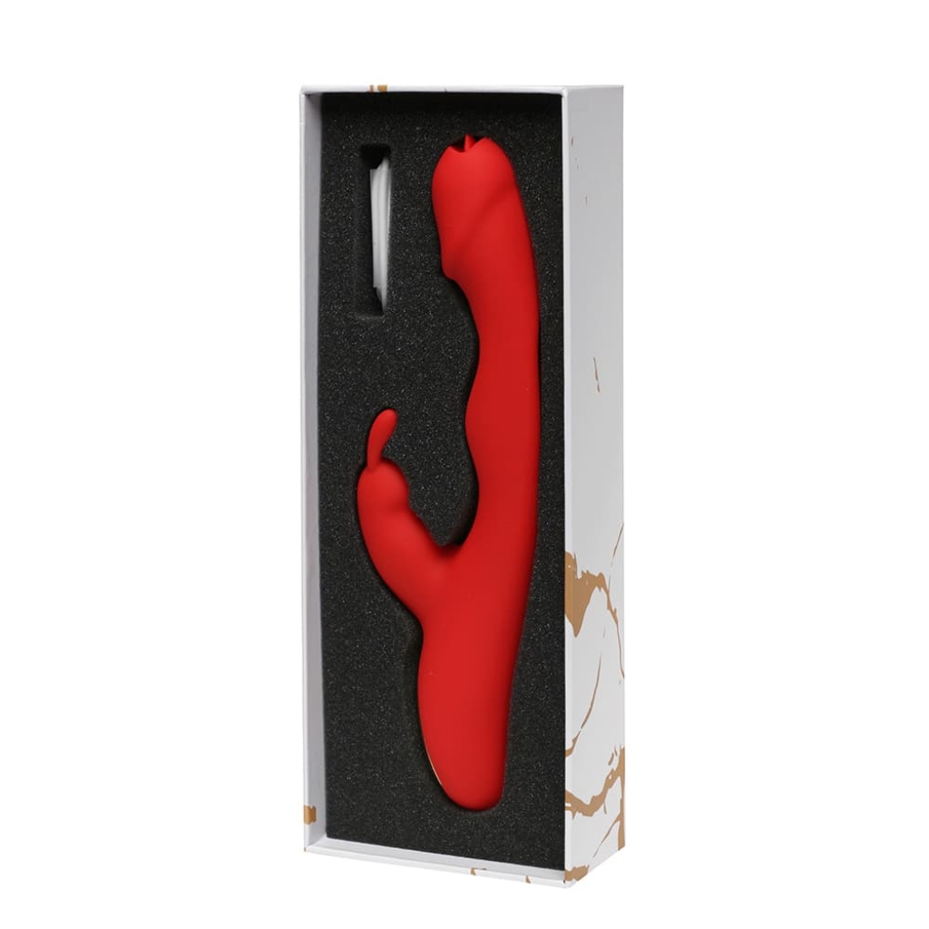 Rouge Velvet - Ombra - USB Bunny Licking + Tapping Vibrator - Image 3