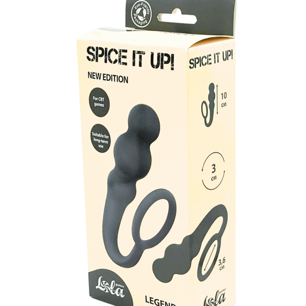 Anal Plug Spice it up Legend Dark Grey