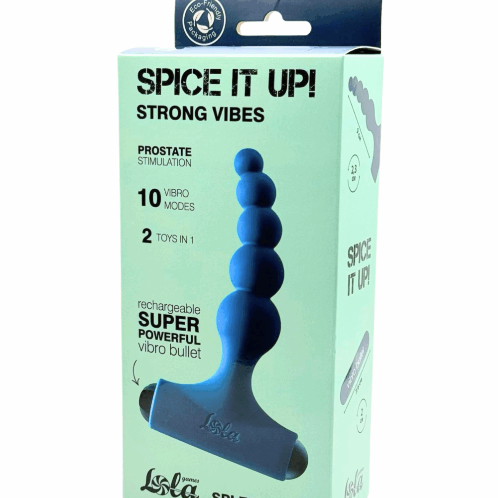 Anal Plug with Rechargeable Bullet Spice it Up Splendor 2.0 - USB