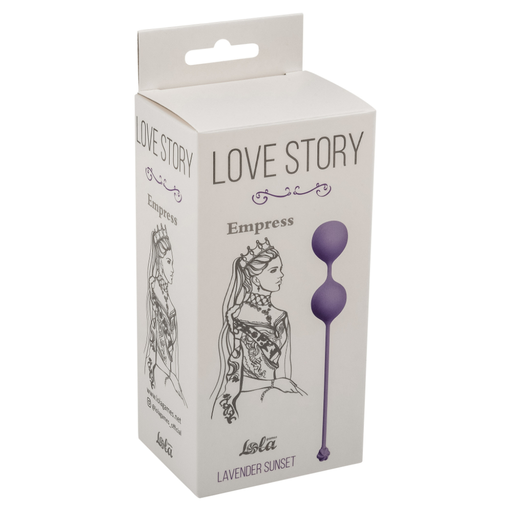 Vaginal balls Love Story Empress Lavender Sunset