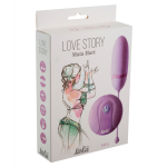 Vibro egg with remote control Love Story Mata Hari purple