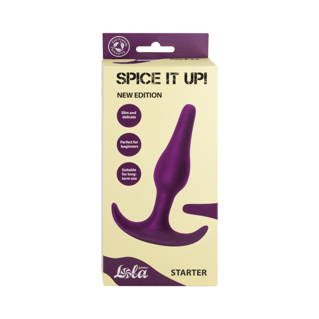 Anal plug Spice it Up Starter Ultraviolet