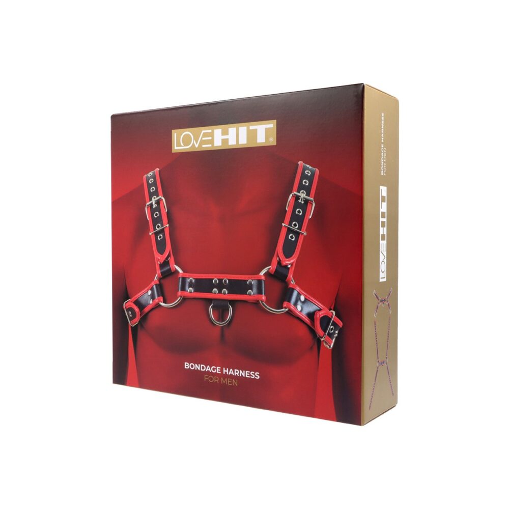 VIRGITE - LOVE HIT - MEN'S CHEST HARNESS MOD. 1