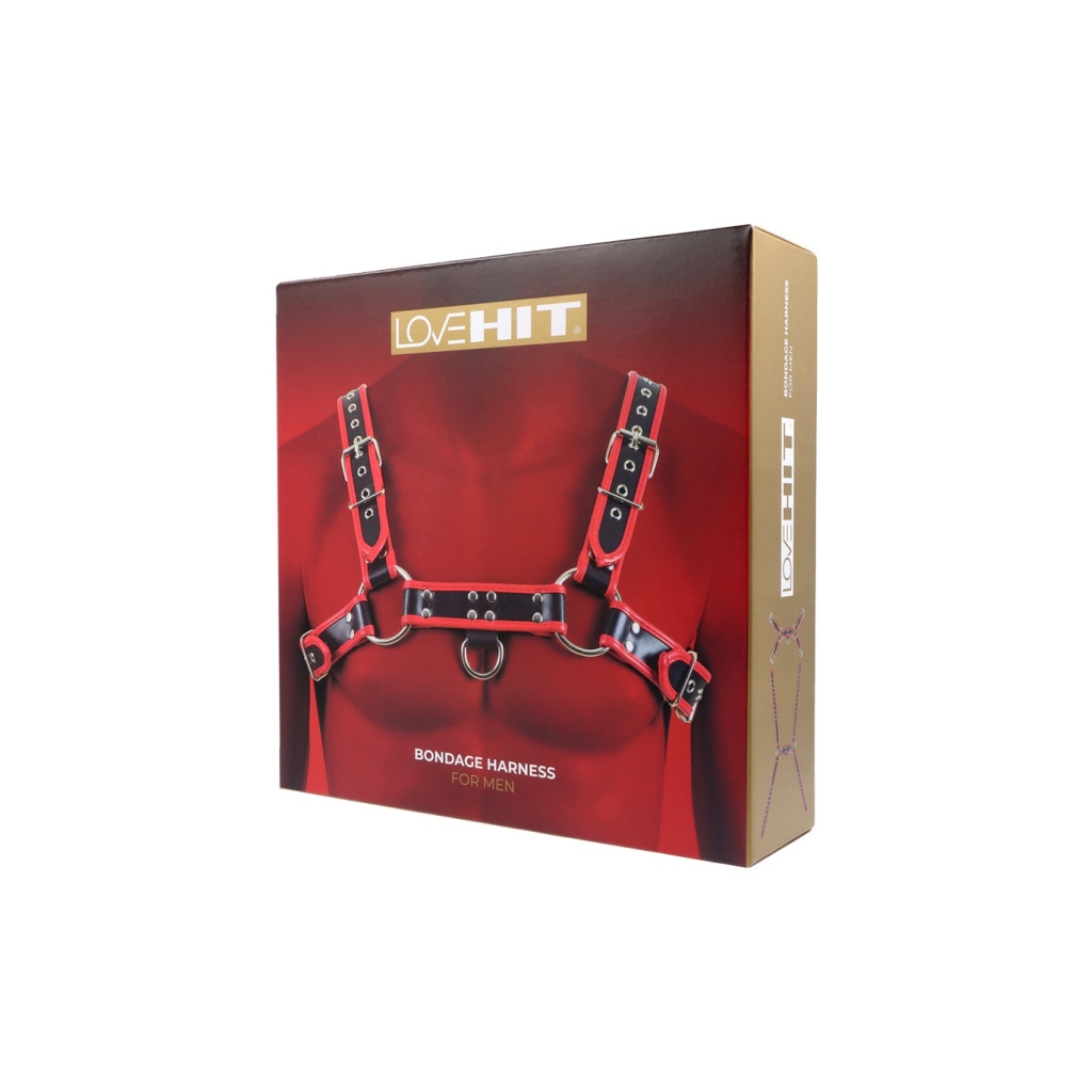 VIRGITE - LOVE HIT - MEN'S CHEST HARNESS MOD. 1