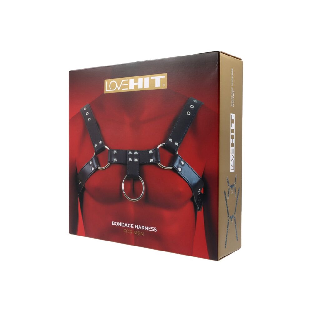 VIRGITE - LOVE HIT - MEN'S CHEST HARNESS MOD. 2