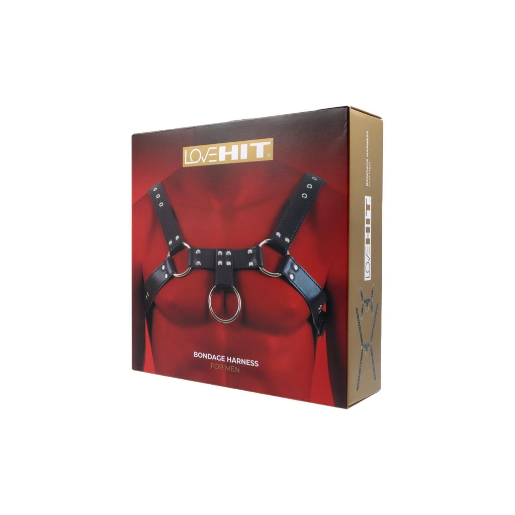 VIRGITE - LOVE HIT - MEN'S CHEST HARNESS MOD. 2