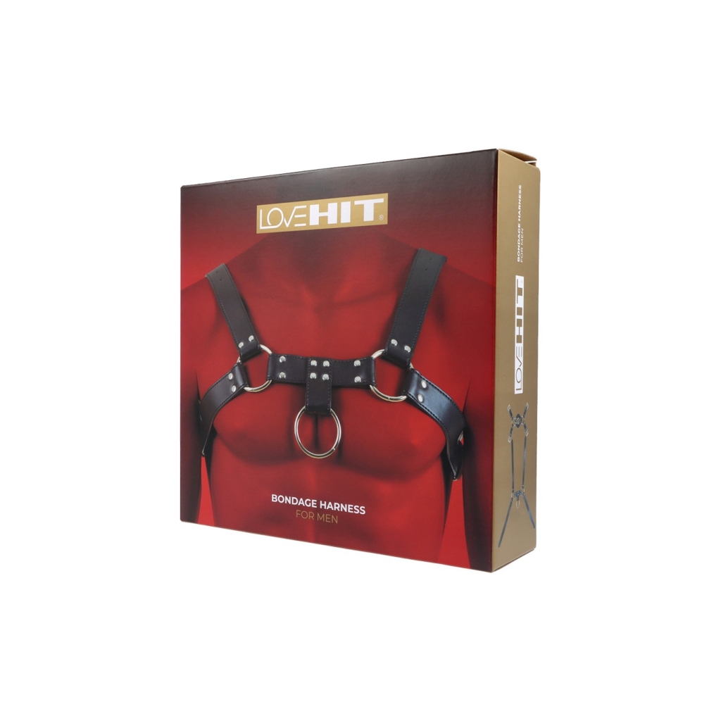 VIRGITE - LOVE HIT - MEN'S CHEST HARNESS MOD. 4