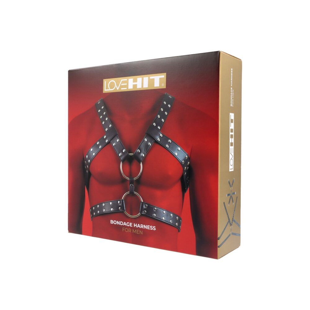 VIRGITE - LOVE HIT - MEN'S CHEST HARNESS MOD. 6