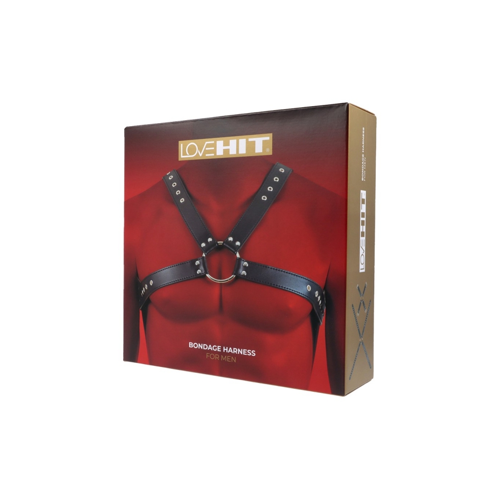 VIRGITE - LOVE HIT - MEN'S CHEST HARNESS MOD. 3