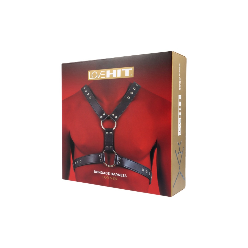 VIRGITE - LOVE HIT - MEN'S CHEST HARNESS MOD. 5