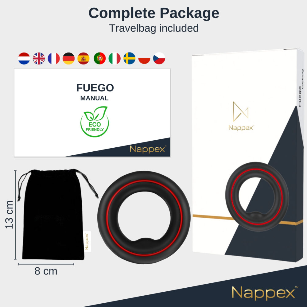 Cockring - Nappex™ Fuego - Premium Cockrings (10 Languages) - Image 4