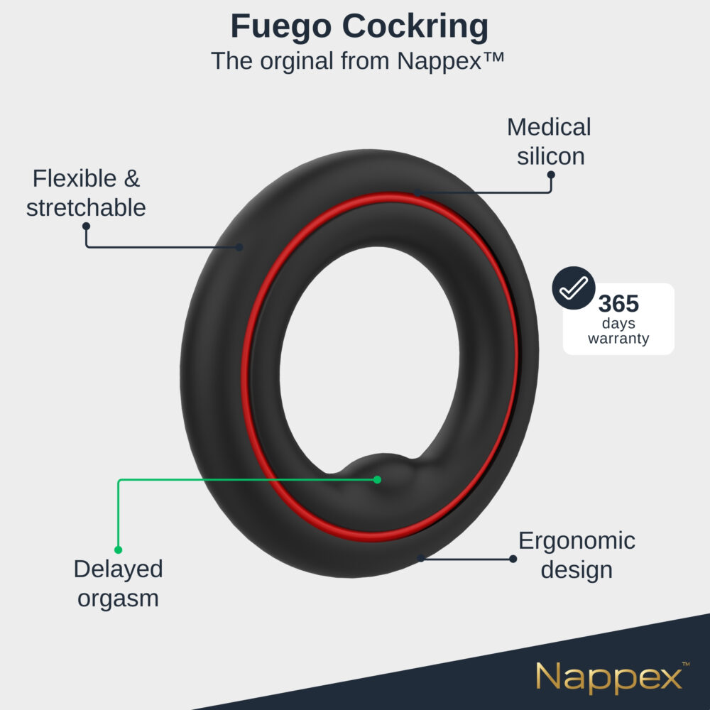 Cockring - Nappex™ Fuego - Premium Cockrings (10 Languages) - Image 9