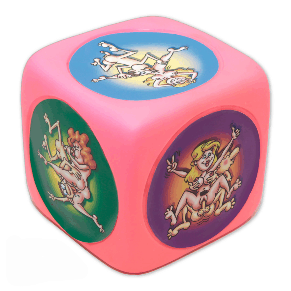 Diverty Sex - Super Large Dice 150 X 150 Pink