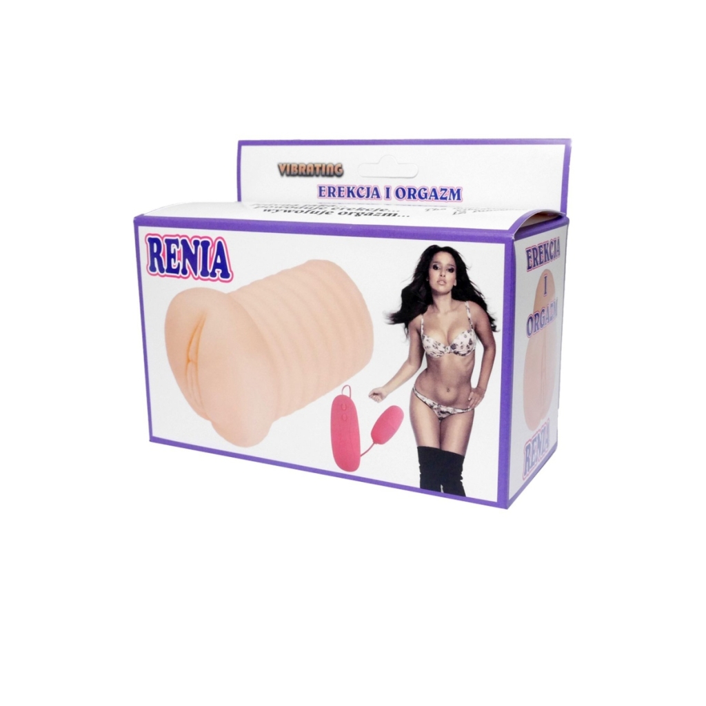 Masturbator - Vagina with vibration 650g - RENIA