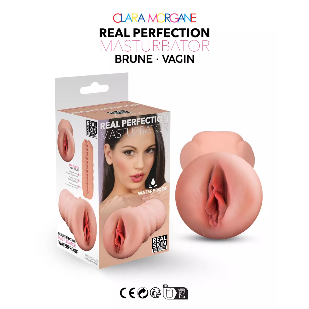 Clare Morgane - Real Perfection Brunette Vagina Masturbator