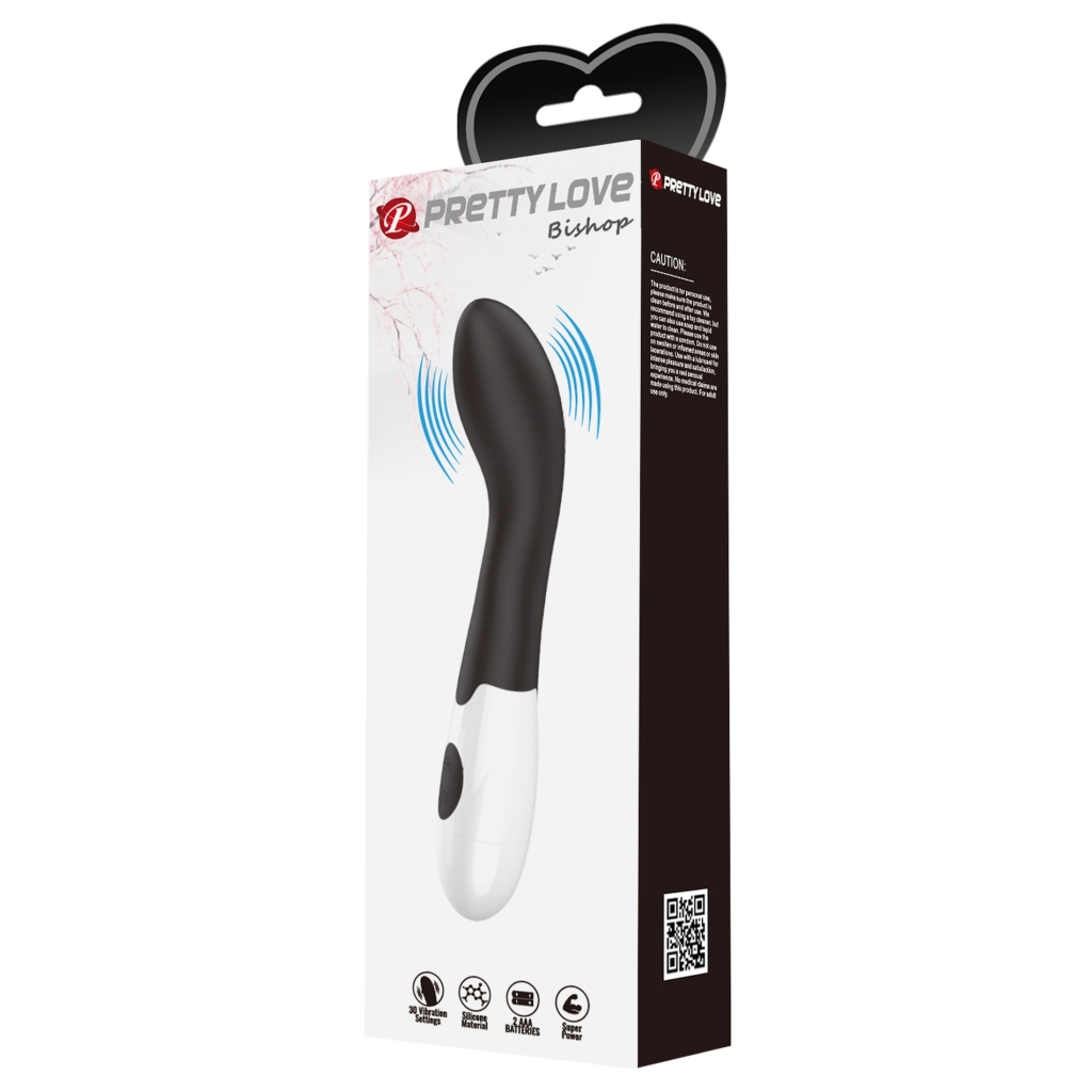 PRETTY LOVE - Bishop black, 30 vibration functions - Image 4