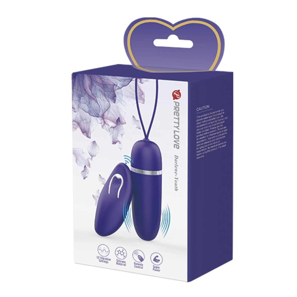 PRETTY LOVE - darlene - Youth, 12 vibration functions Wireless remote control - Image 3