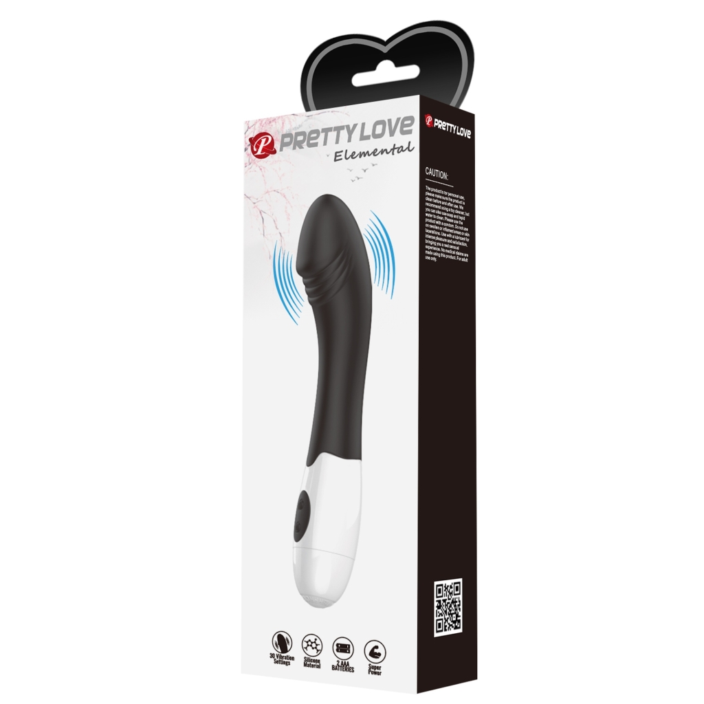 PRETTY LOVE - Elemental black, 30 vibration functions - Image 3