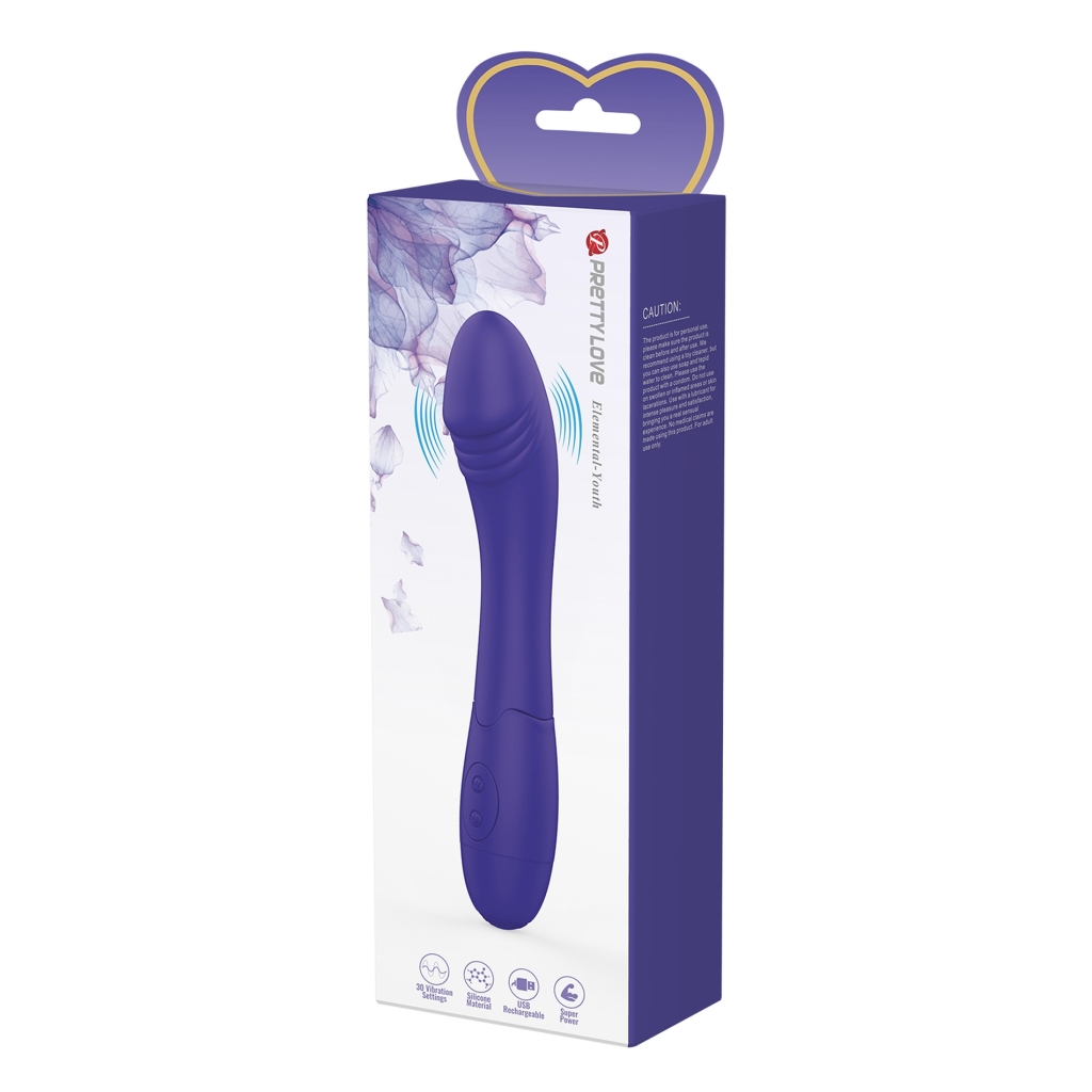 PRETTY LOVE - Elemental - Youth, 30 vibration functions - USB - Image 3