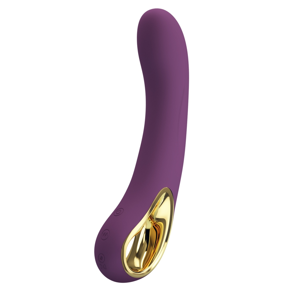 PRETTY LOVE - Ethan purple, 12 vibration functions Mobile APP Long-distance Control - USB - Image 2