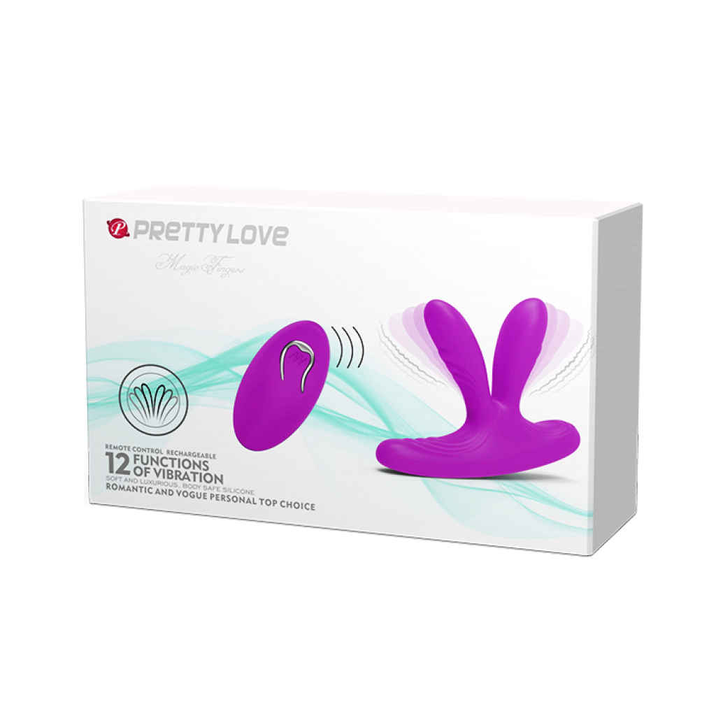 PRETTY LOVE -MAGIC FINGER, 12 vibration functions Memory function Wireless remote control - USB - Image 3