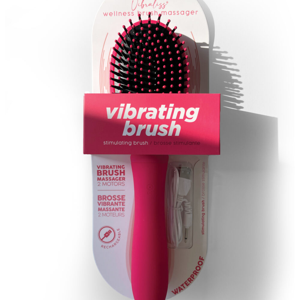 Vibrating Hairbrush Vibraliss Pink