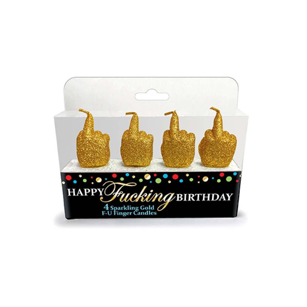 Happy F'ing Birthday Candle Set